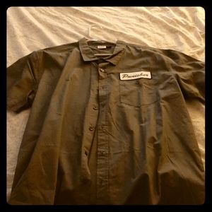 Punisher button up shirt